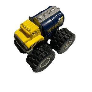 Tonka Diecast Monster Truck Tanker‎ Toy Blue Yellow
